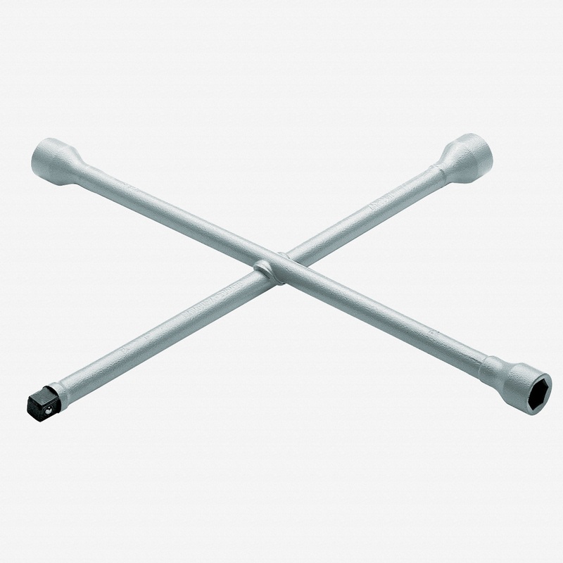 Gedore 28 PUV 4-way wheel wrench 17x19x21x1/2
