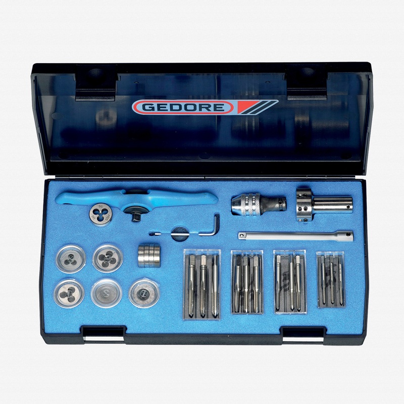 Gedore 8553 Tap and Die Set, M3-M6