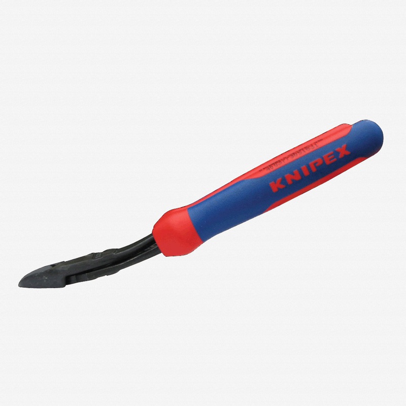 Knipex 10" High Leverage Diagonal Cutters, 12-Degree Angled - MultiGrip