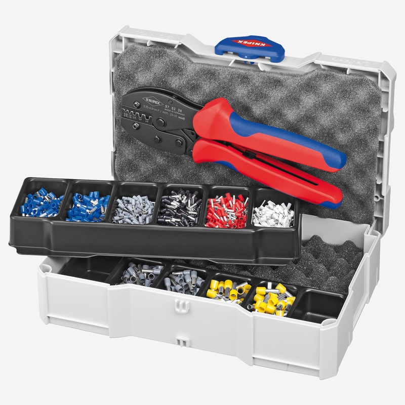 Knipex Crimp Assortment Set with PreciForce Crimping Pliers