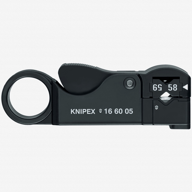 Knipex Stripping Tool for coax cables - RG 58-62
