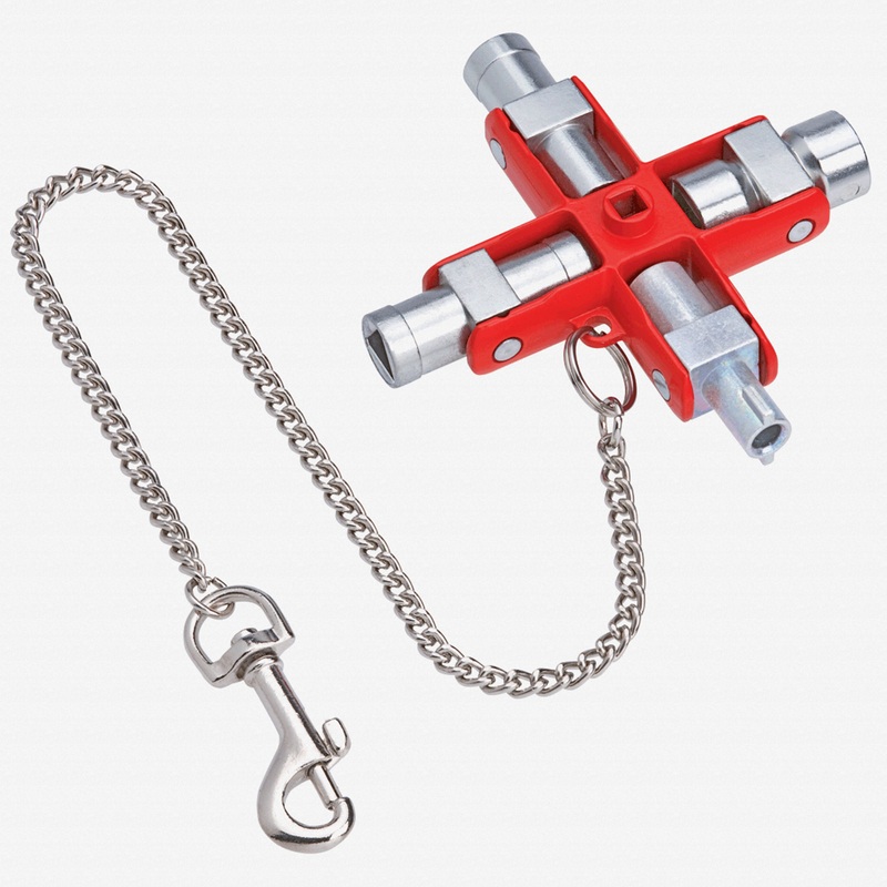 Knipex Universal Key for all standard cabinets and shut-off systems