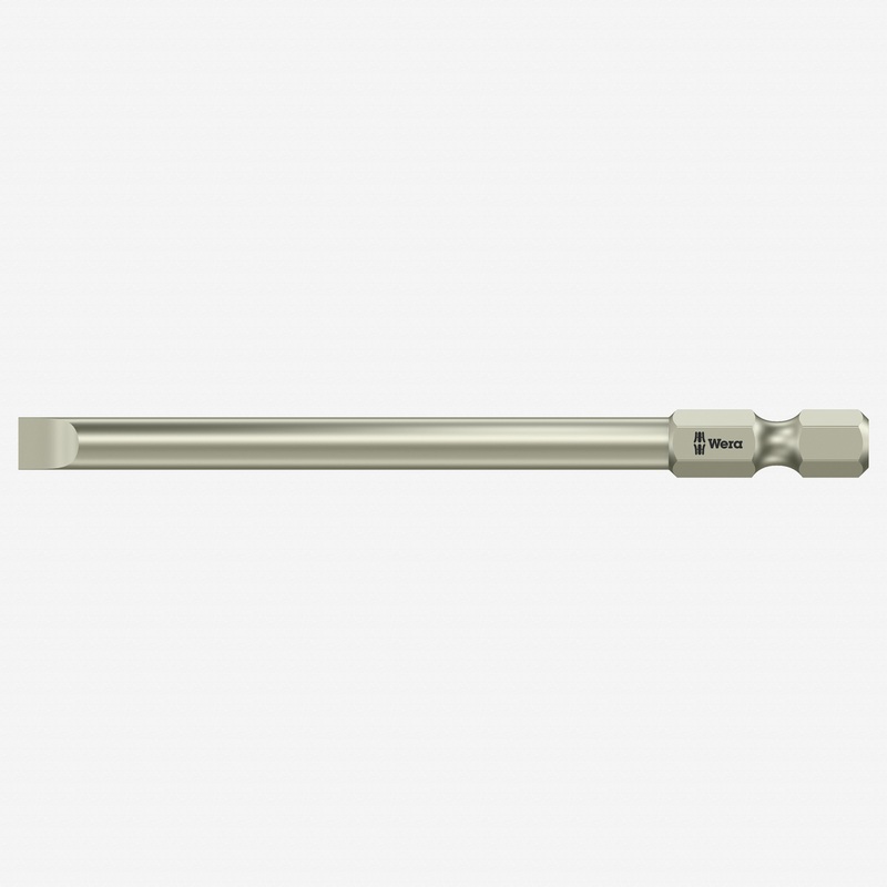 Wera 071080 5.5 x 89 Stainless Steel Slotted Power Bit