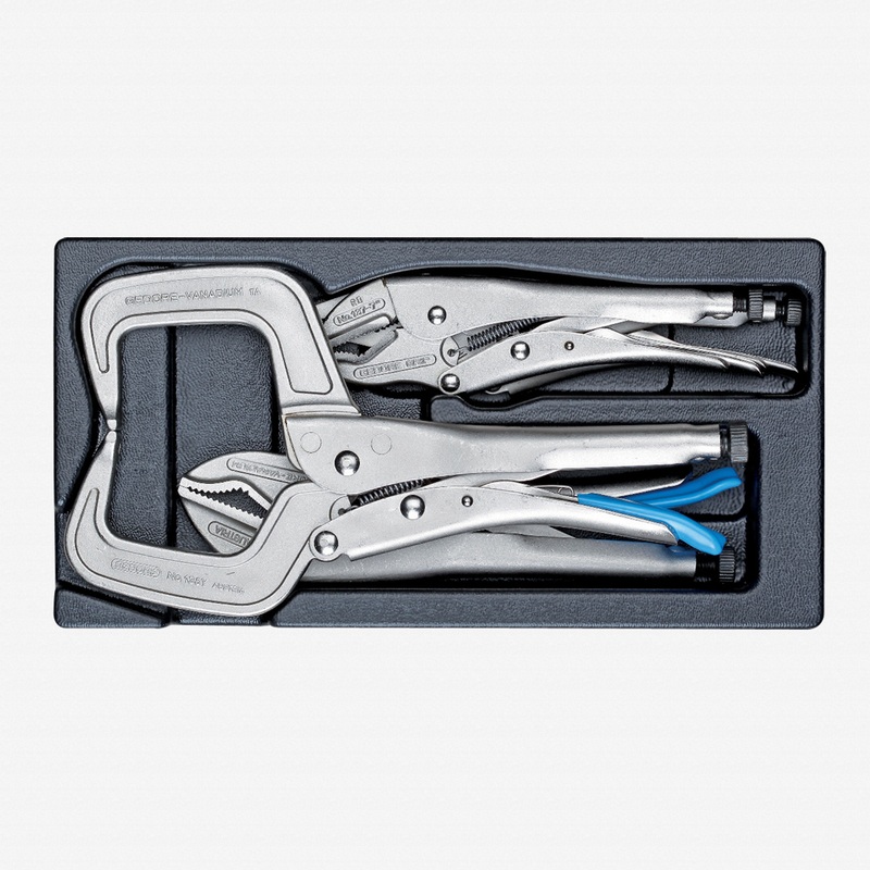 Gedore 1500 ES-137 Grip wrench set in 1/3 ES ES tool module