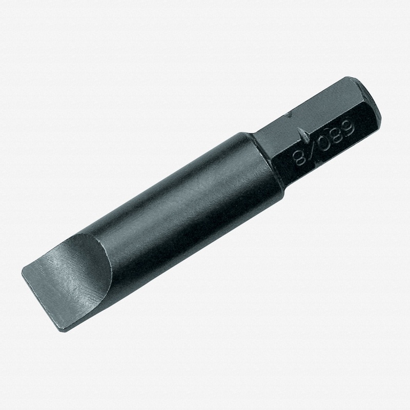 Gedore 680 7 S-010 Screwdriver bit 1/4" slotted 7 mm
