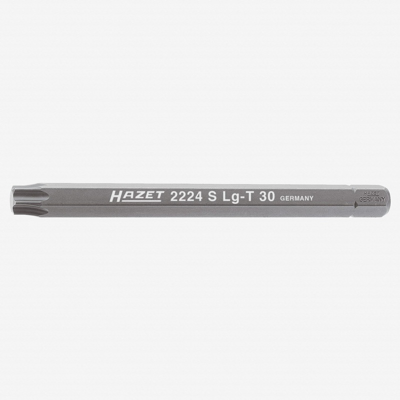 Hazet 2224SLG-T30 Torx T30 x 100mm Bit - 5/16" Drive