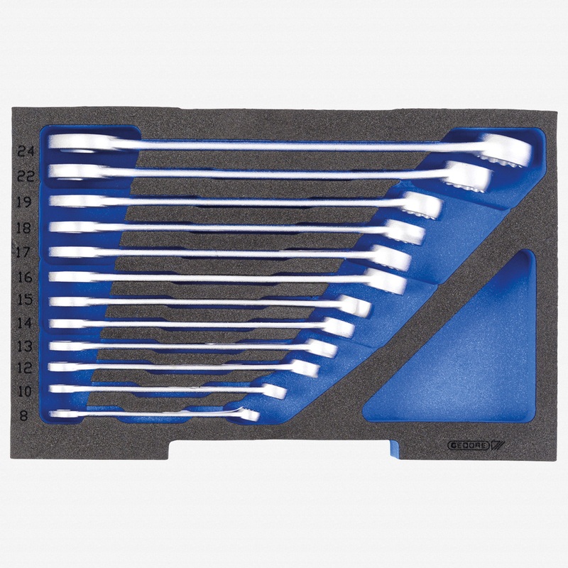 Gedore 1100 CT1-7 Combination spanner set, in 1/2 L-BOXX 136 Module