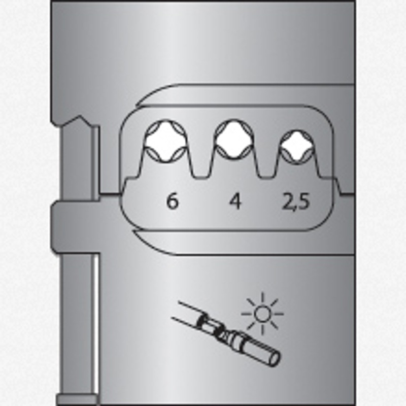 Gedore 8140-23 Module insert for Solarlok