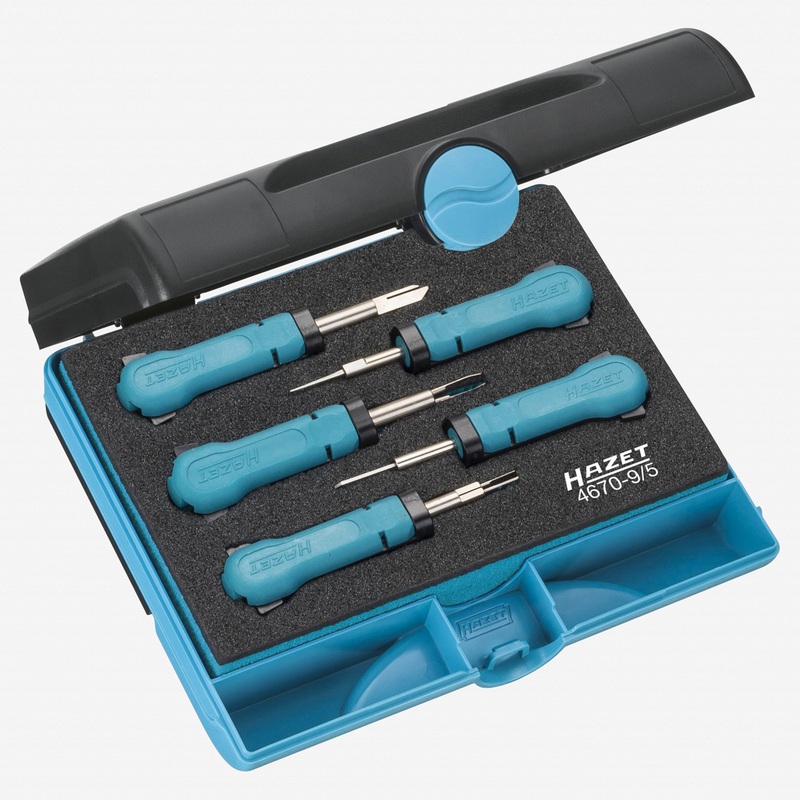 Hazet 4670-9/5 SYSTEM cable release tool assortment
