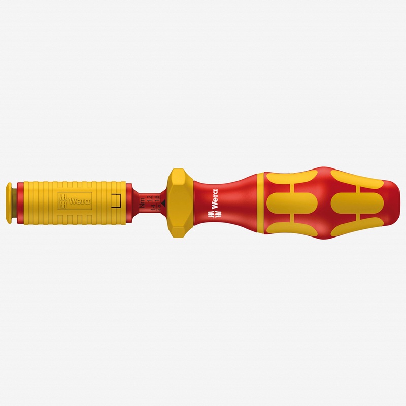 Wera 074757 VDE 1.7 - 3.5 Nm Adjustable Insulated Torque Screwdriver Handle