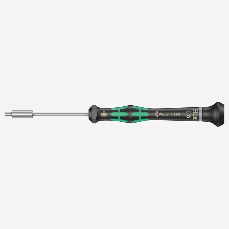 Wera 118108 1.5 x 60mm Kraftform Micro Precision Nut Driver