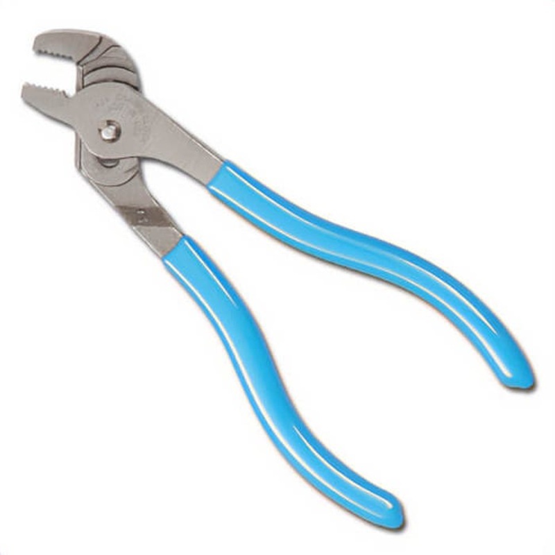 Channellock CODE BLUE 424 Tongue and Groove Plier, 1/2 in Nominal, 0.33 in L x 0.13 in Thick C1080 High Carbon Steel Straight Jaw