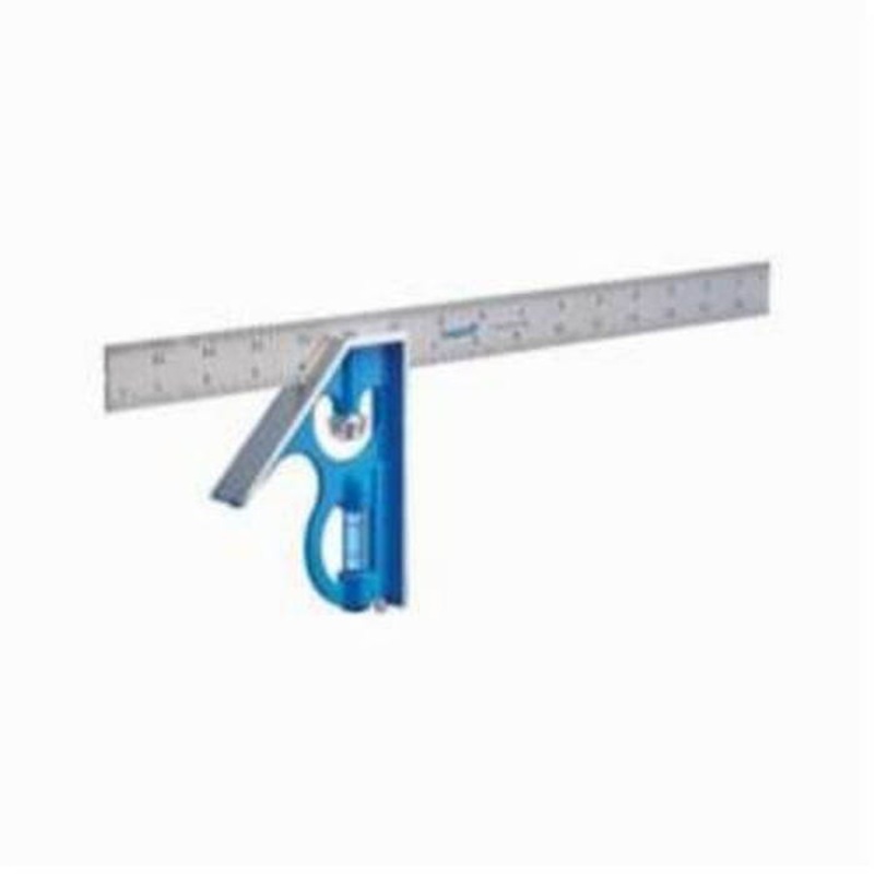 Empire E280 Fast Adjustment Combination Square, 16 in L, 1/32 in Graduation, 45, 16 in Tongue, Aluminum