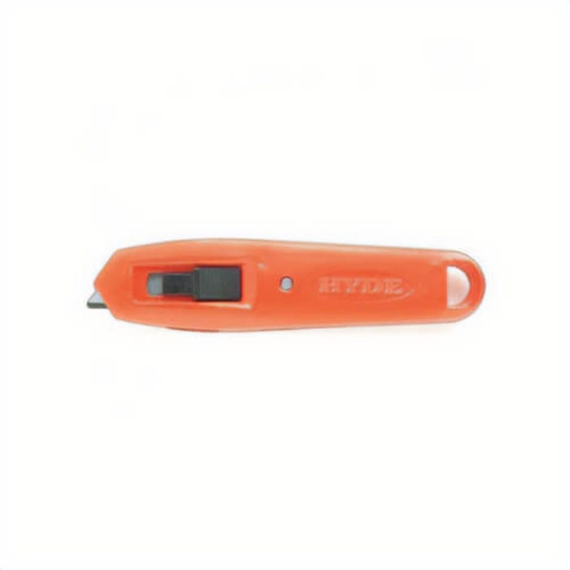 Hyde 42066 SwitchBlade Heavy Duty Utility Knife, 1/2 in W Round Point Blade, Die Cast Zinc Alloy Blade, 1 Blades Included