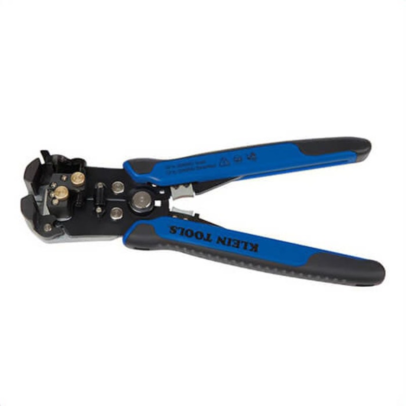 Klein 11061 Katapult Self-Adjusting Wire Stripper, 20 to 10 AWG Non-Metallic Sheathed/Romex/Solid/Stranded Cable, 8-1/4 in OAL