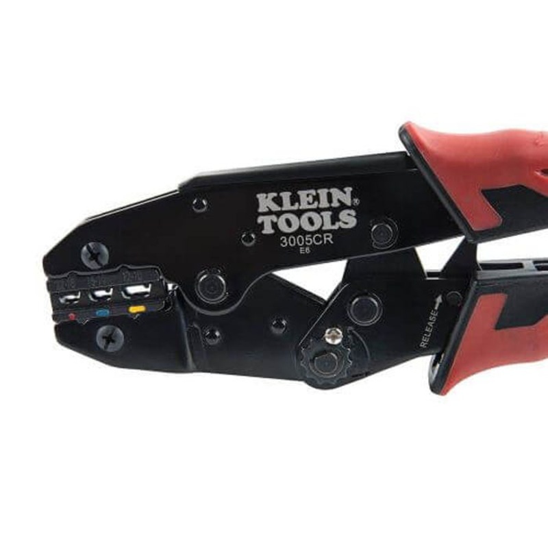 Klein 3005CR Ratcheting Wire Crimper, 22 to 10 AWG Cable/Wire