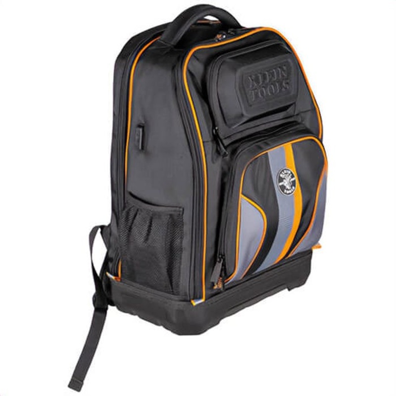Klein 62805BPTECH Tradesman Pro XL Tech Tool Bag Backpack, Single Handle, 28 Pockets