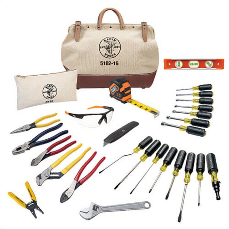 Klein 80028 Electrician's Tool Kit, 28 pcs