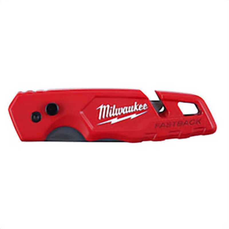 Milwaukee Fastback 48-22-1501 Folding Utility Knife, Steel Blade, 1 Blades Included, 6.87 in OAL