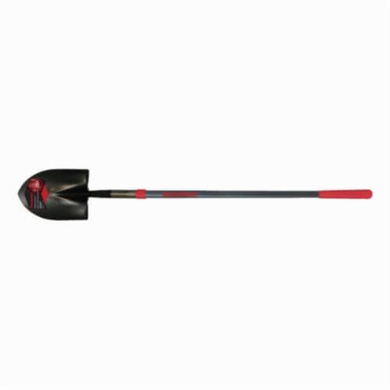 Razor-Back 45000 Round Point Shovel, 48 in L Handle, Steel Blade Handle