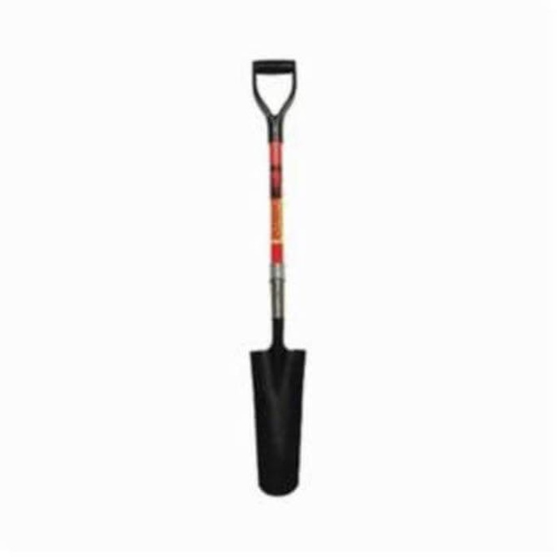 Razor-Back 47604 Drain Spade Shovel, 30 in L Handle, 16 in L x 4-3/4 in W Blade, Steel Blade/ABS Handle