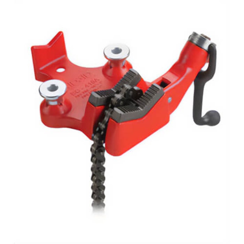 Ridgid 40195 Top Screw Bench Chain Vise BC410, 1/8 to 4 in Pipe