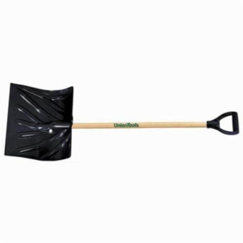 UnionTools 1627400 Snow Shovel, 18 in W, Poly Blade