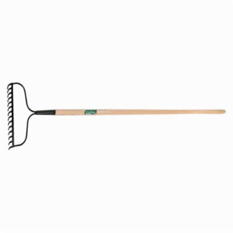 UnionTools 63107 Bow Rake, 14 Tempered Steel Tines, Hardwood Handle