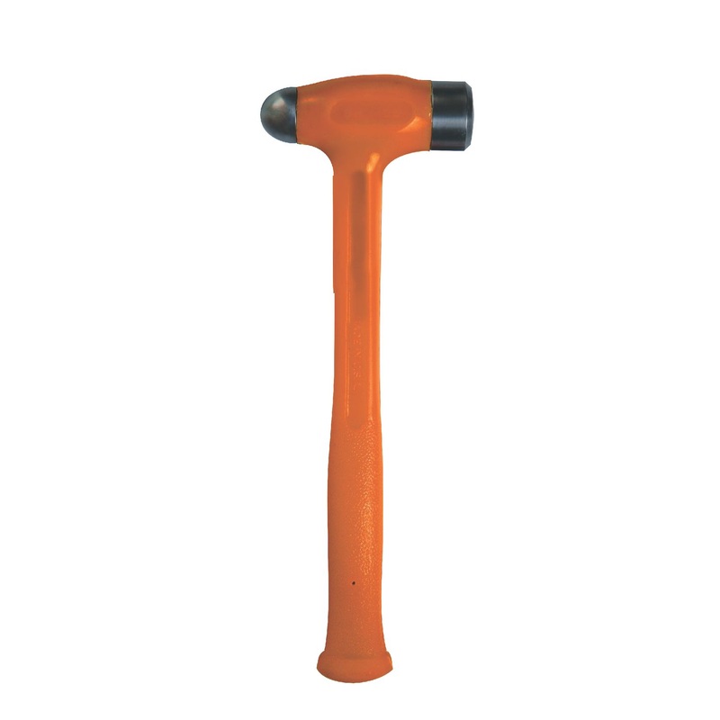 24 OZ. DEAD BLOW STEEL FACE BALL-PEEN HAMMER ORANGE