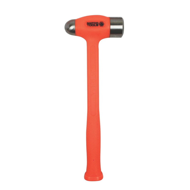 32 OZ. DEAD BLOW STEEL FACE BALL-PEEN HAMMER ORANGE