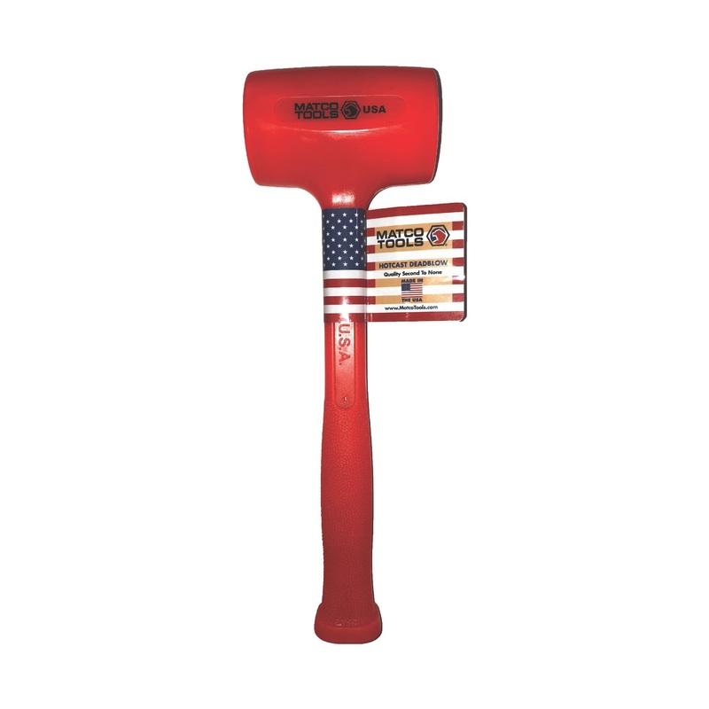 38 OZ. DEAD BLOW HAMMER - ORANGE