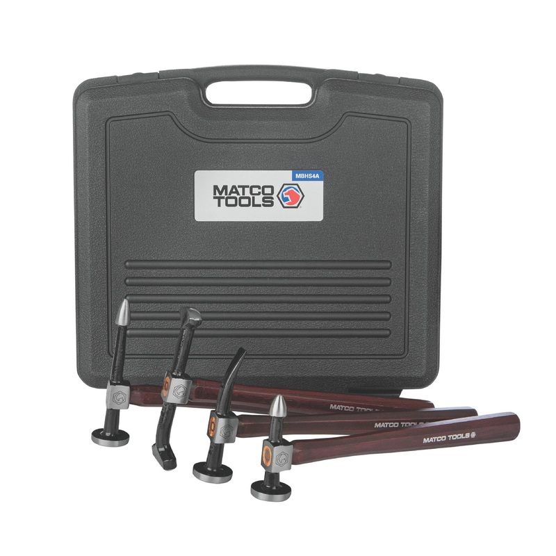 4 PIECE BODY HAMMER SET