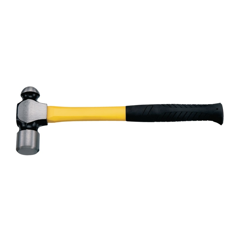 40 OZ BALL PEEN HAMMER WITH FIBERGLASS HANDLE