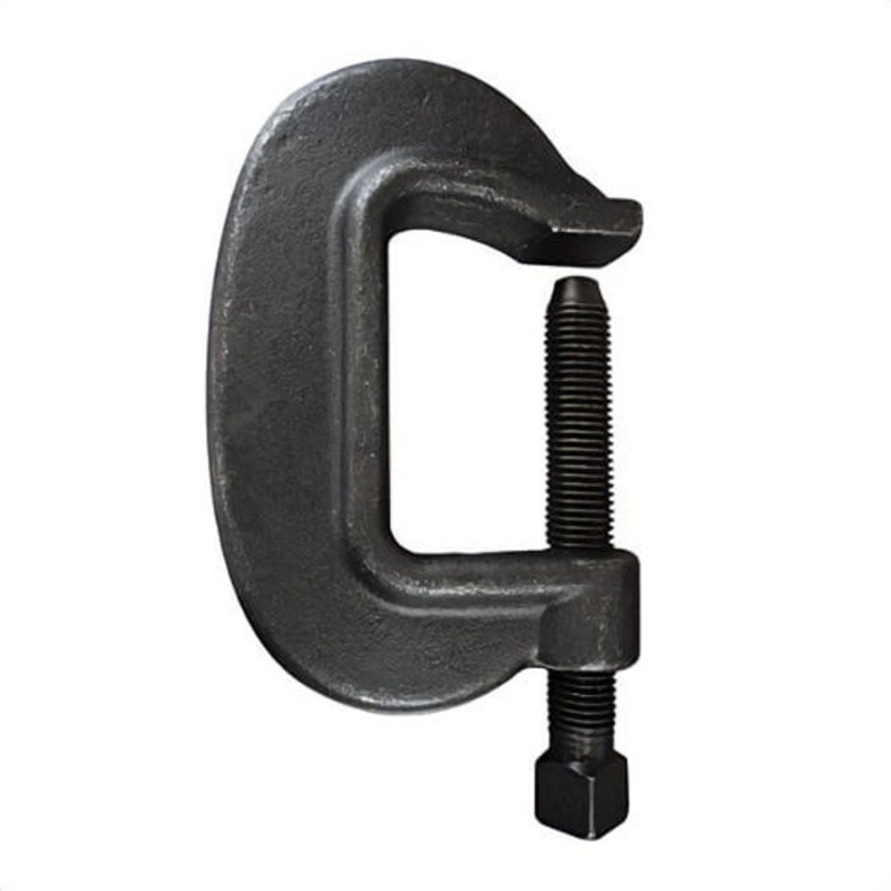 Bessey B-HS4 HS Series Fully Closing Heavy Service C-Clamp, 2-3/4 in D Throat, 0 to 4-1/2 in Clamping