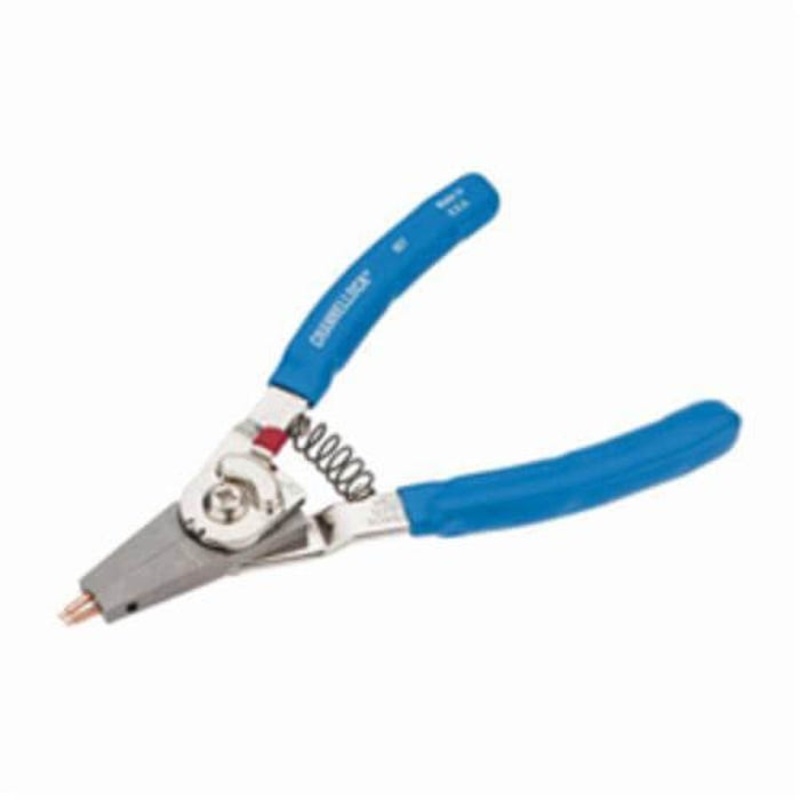 Channellock 927 Convertible Retaining Ring Plier, 1.6 in L x 1.71 in W x 0.97 in Thick Jaw, 8 in OAL