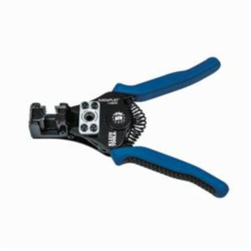 Klein 11063W Wire Stripper/Cutter, 20 to 8 AWG Solid/Stranded Cable, 6.594 in OAL, Cast Alloy Body