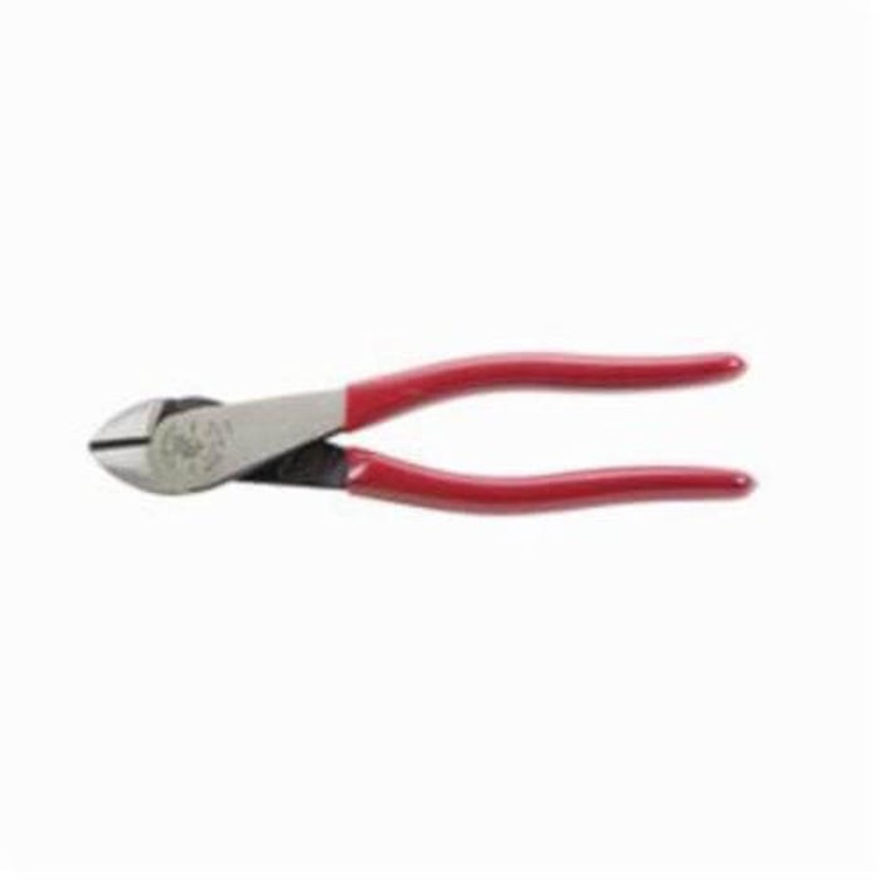 Klein D228-8 Cutting Plier, 1-3/16 in Nominal, 0.813 in L x 1.188 in W x 0.813 in Thick Steel Oval Jaw, 8.063 in OAL