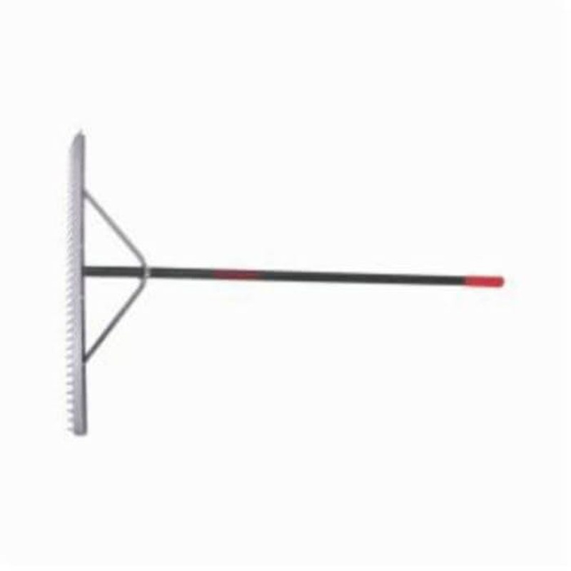 Razor-Back 63000 Heavy Duty Landscape Rake with Brace, Aluminum Handle