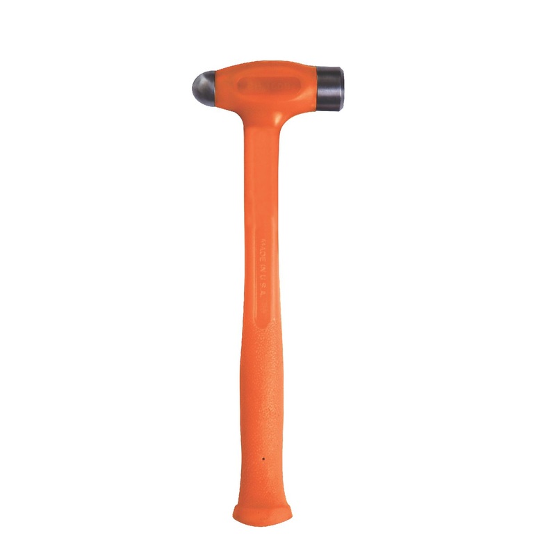 16 OZ. DEAD BLOW STEEL FACE BALL-PEEN HAMMER ORANGE