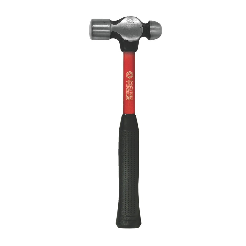 32 OZ BALL PEEN HAMMER WITH FIBERGLASS HANDLE