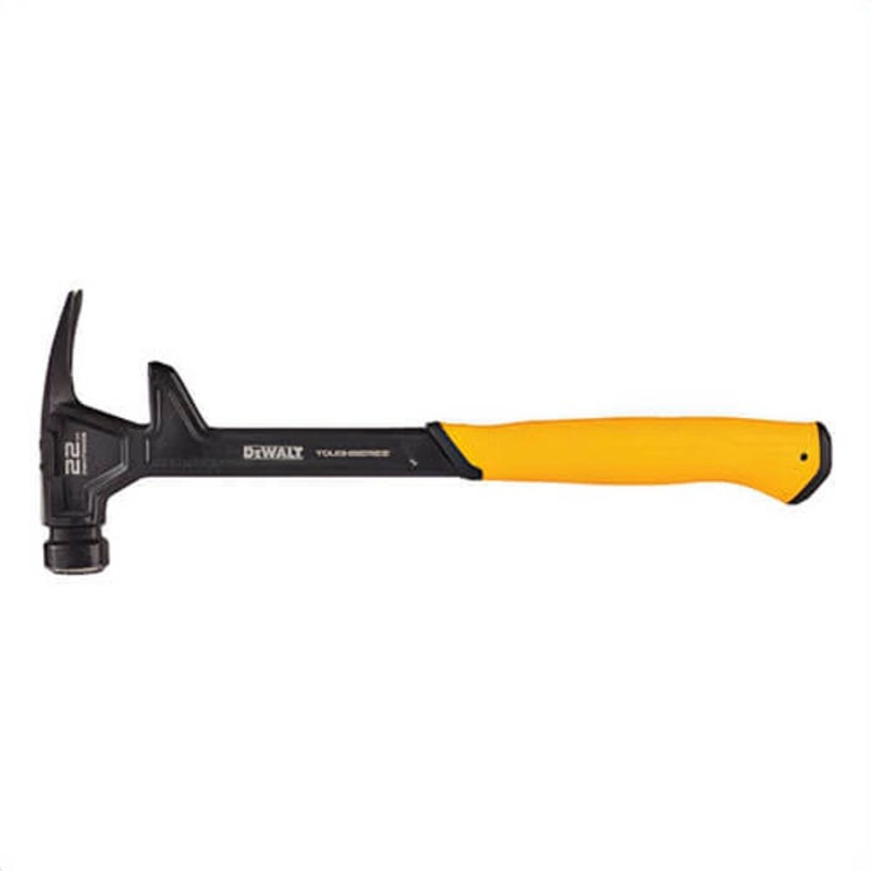 DeWALT DWHT51008 Toughseries Demo Hammer, Large Strike Face, Smooth Face Surface, Stainless Steel Head, Straight Claw