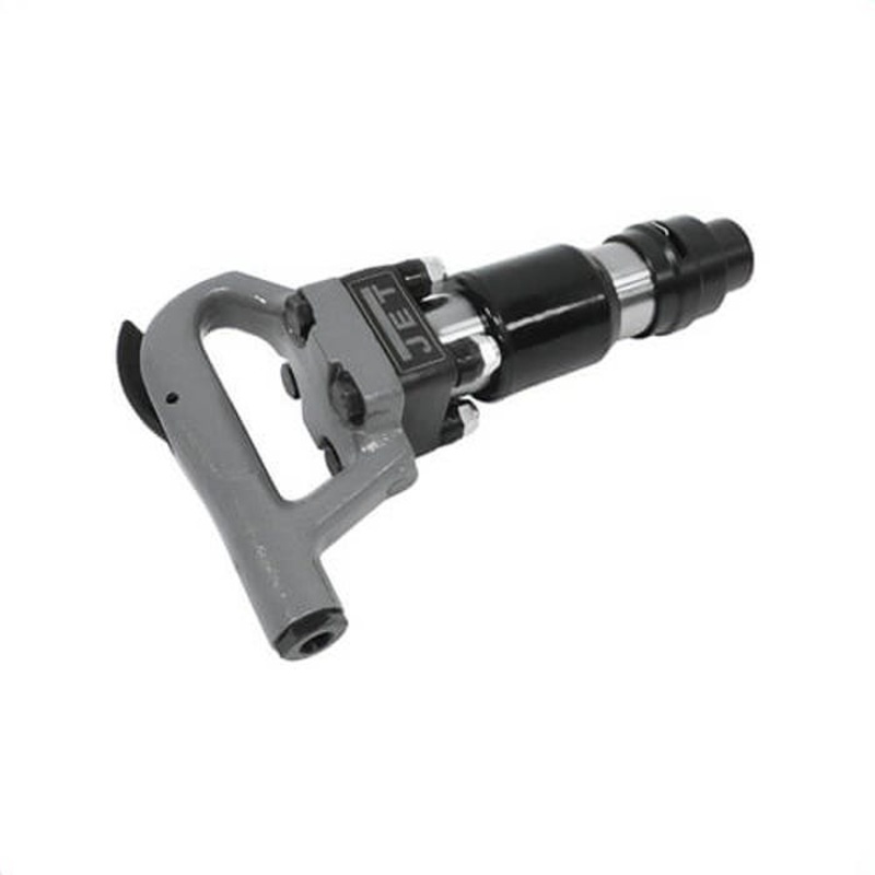 JET 550621 4-Bolt Hex Shank Heavy Duty Chipping Hammer, 1-1/8 in dia Bore, 2300 BPM, 3 in L Stroke, 90 psi, Standard Retainer