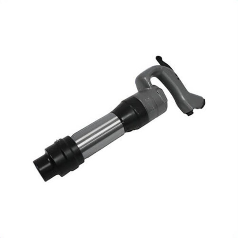 JET 550642 Round Shank Heavy Duty Chipping Hammer, 1-1/8 in dia Bore, 1500 BPM, 3 in L Stroke, 90 psi, Standard Retainer
