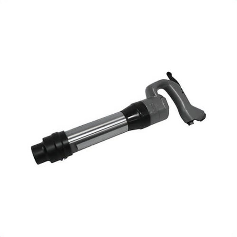 JET 550644 Round Shank Heavy Duty Chipping Hammer, 1-1/8 in dia Bore, 1400 BPM, 4 in L Stroke, 90 psi, Standard Retainer
