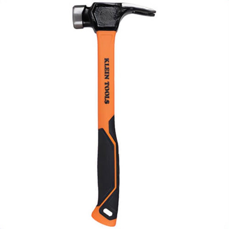 Klein 832-26 Lineman's Claw Milled Hammer, 1.4 in W x 1.5 in H dia Face