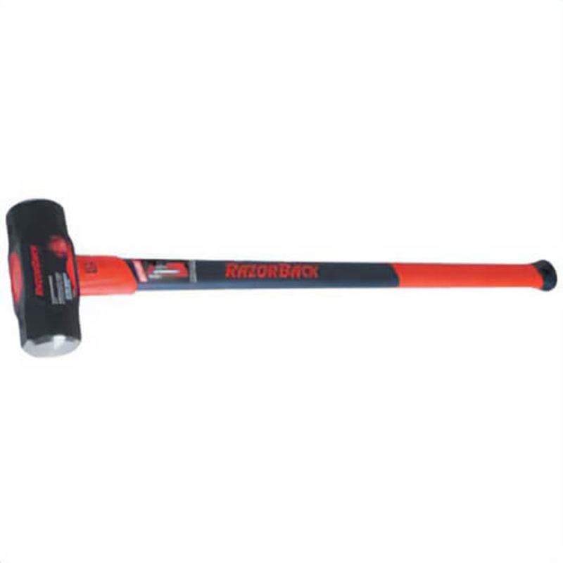 Razor-Back 3116000 Sledge Hammer with Fiberglass Handle, 12 lb