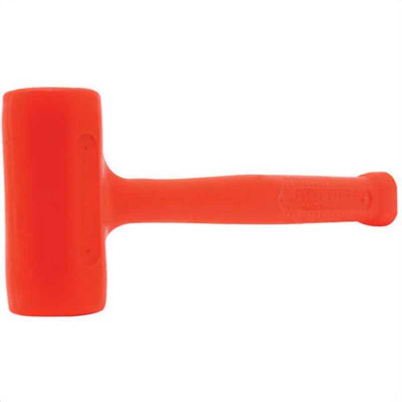 Stanley 57-530 Compo-Cast Standard Head Soft Face Hammer, 10-1/8 in OAL, 1-13/64 in Soft Face, 10 oz, Steel Handle