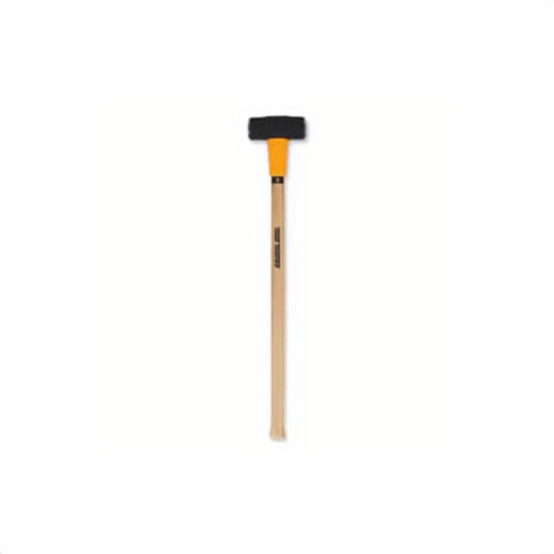 True Temper 20185000 Sledge Hammer, 36 in OAL, 8 lb Head Forged Steel Head, American Hickory Wood Handle