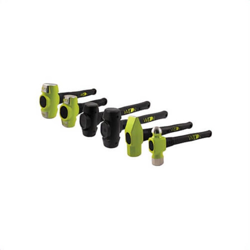Wilton B.A.S.H 11109 Master Hammer Kit, 6 pc, Steel/Vulcanized Rubber
