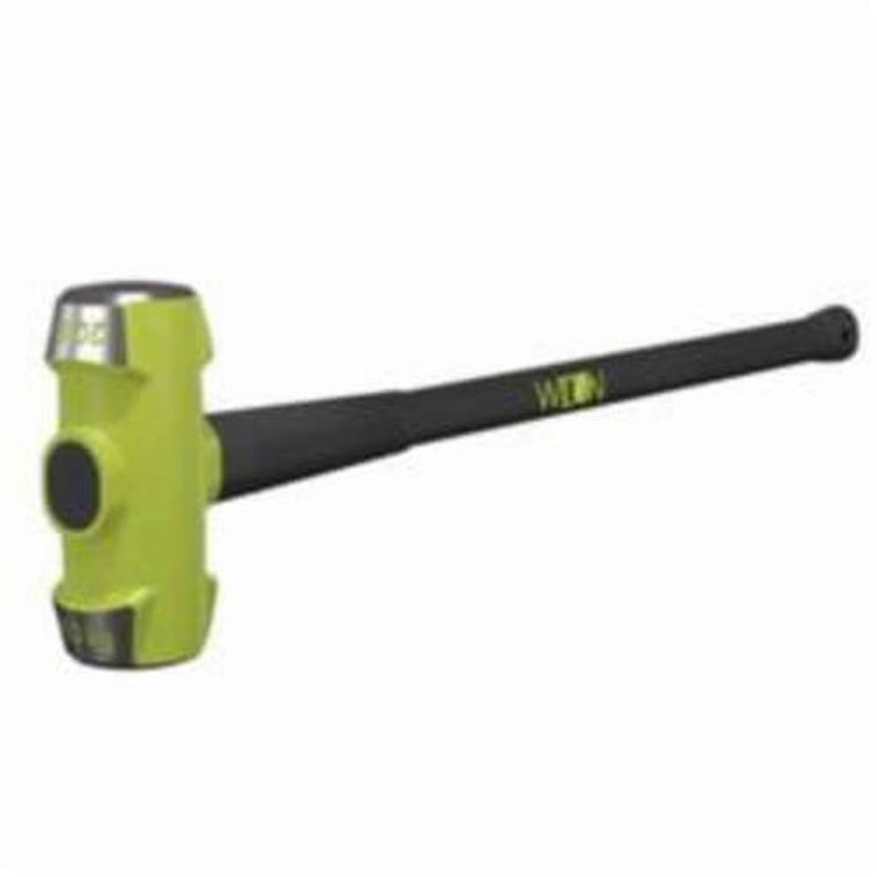 Wilton B.A.S.H 22036 Sledge Hammer, 38 in OAL, 20 lb Drop Forged Steel Head, Vulcanized Rubber Handle